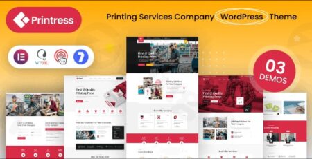 printress printing services company wordpress plugin - Printress - Printing Services Company Wordpress