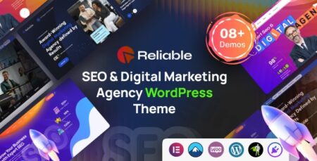 reliable seo digital marketing agency wordpress theme plugin - Reliable - Seo & Digital Marketing Agency Wordpress Theme