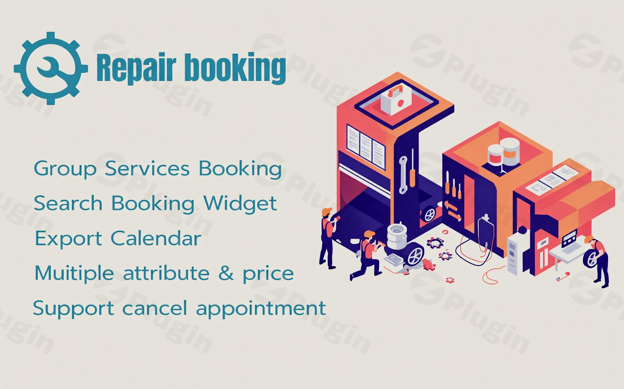 revy wordpress booking system for repair service industries plugin - Download the Best WordPress Plugins in One Place​