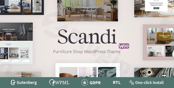 scandi decor furniture shop woocommerce theme plugin - Download WordPress Themes in One Place​