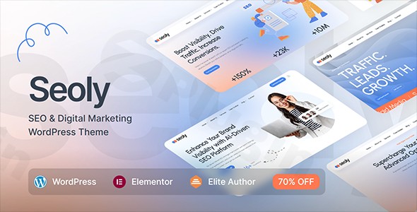 seoly seo digital marketing wordpress theme plugin - Download WordPress Themes in One Place​
