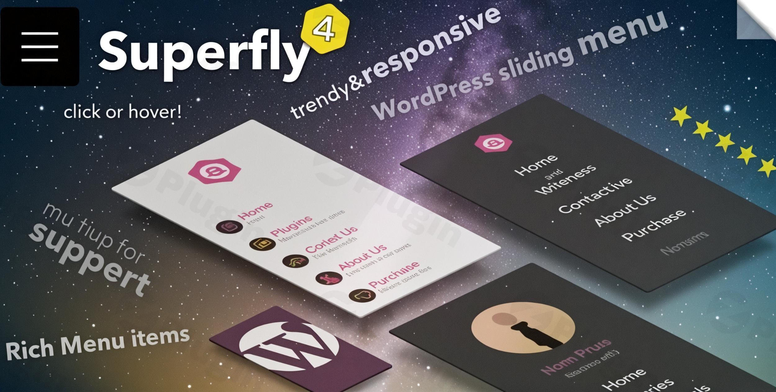 superfly responsive wordpress menu plugin plugin - Download the Best WordPress Plugins in One Place​