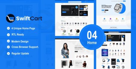 swiftcart multipurpose woocommerce wordpress theme plugin - Swiftcart - Multipurpose Woocommerce Wordpress Theme
