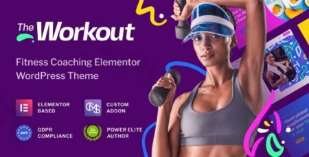the workout trainer fitness wordpress theme plugin - The Workout - Trainer Fitness Wordpress Theme