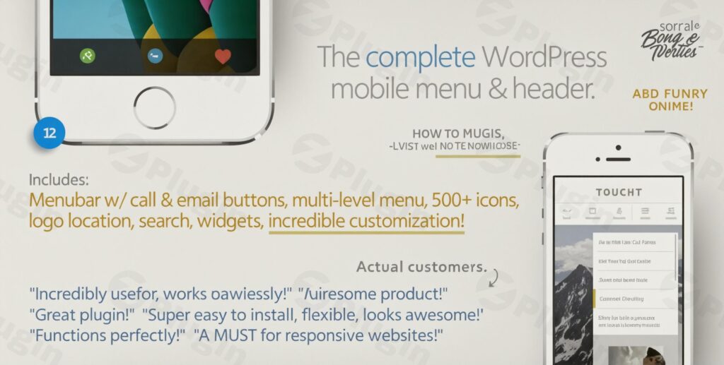 Download Touchy - Best Wordpress Mobile Menu Plugin