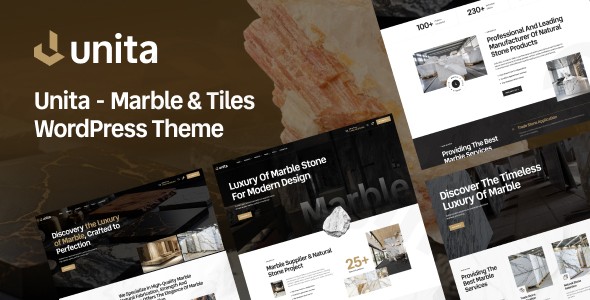unita marble tiles wordpress theme plugin - Download WordPress Themes in One Place​