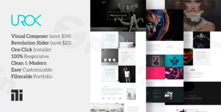 Urok – Fashion Photography WordPress Theme urok fashion photography wordpress theme plugin - Urok - Fashion Photography Wordpress Theme