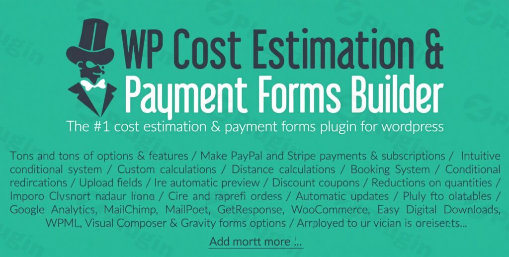 Download Wp Cost Estimation & Payment Forms Builder
