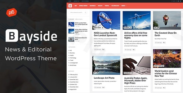 bayside responsive wordpress theme plugin - Download WordPress Themes in One Place​