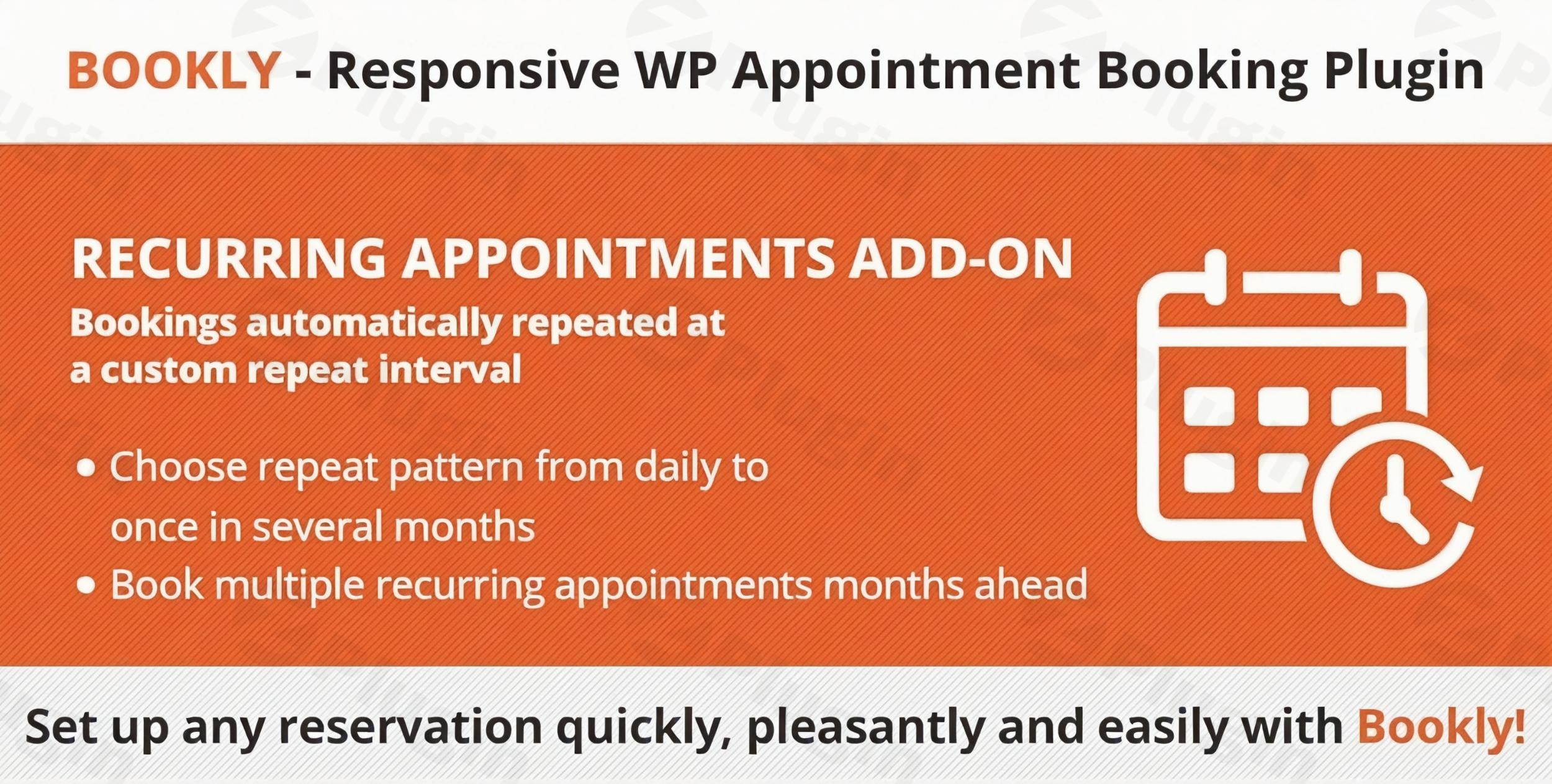 bookly recurring appointments add on plugin - Download the Best WordPress Plugins in One Place​