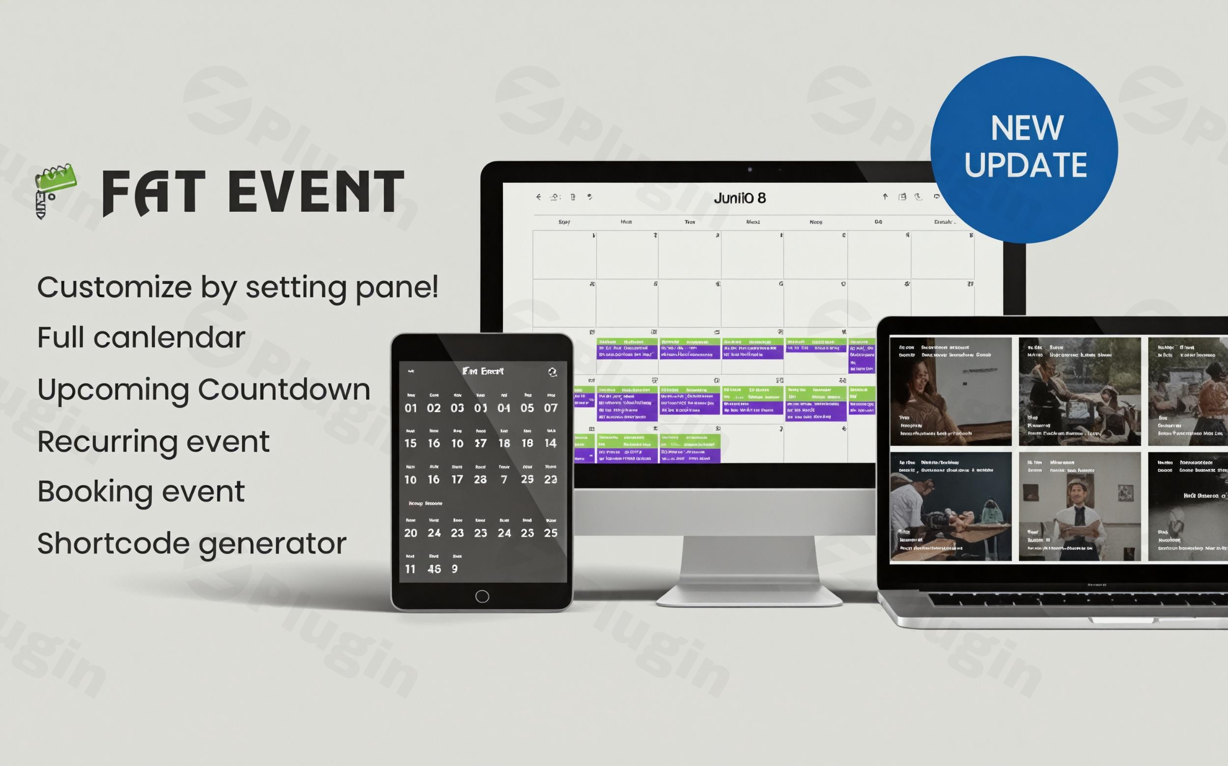 fat event wordpress event and calendar booking plugin - Download the Best WordPress Plugins in One Place​