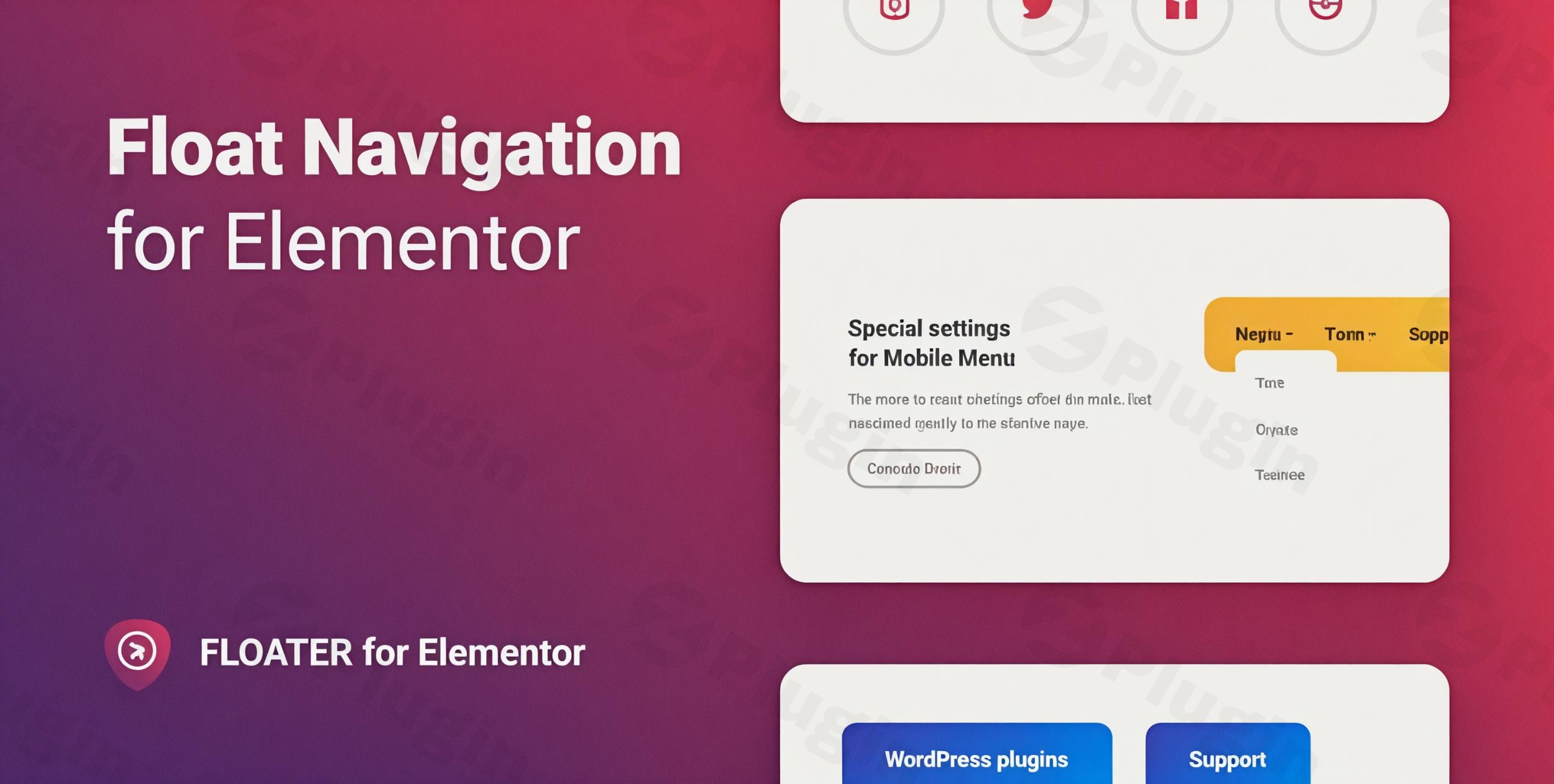 floater sticky navigation menu for elementor plugin - Download the Best WordPress Plugins in One Place​
