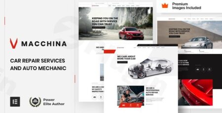 macchina auto repair wordpress theme plugin - Macchina - Auto Repair Wordpress Theme