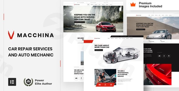 macchina auto repair wordpress theme plugin - Download WordPress Themes in One Place​