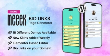 Meeek – The Most Powerful Link In Bio Theme meeek the most powerful link in bio theme plugin - Meeek - The Most Powerful Link In Bio Theme