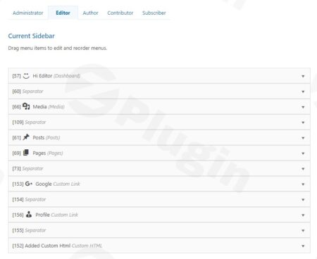 My Wp Customize Admin/frontend With User Role Based my wp customize admin frontend with user role based plugin - My Wp Customize Admin/frontend With User Role Based