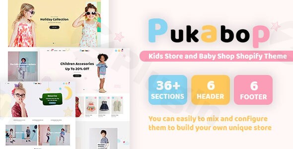pukabop kids store and baby shop shopify theme plugin - Download the Best WordPress Plugins in One Place​