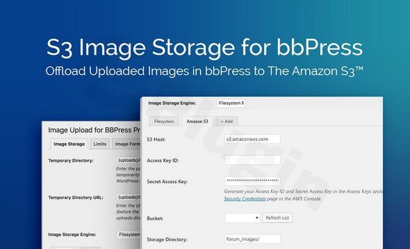 s3 image storage for bbpress plugin - Download the Best WordPress Plugins in One Place​