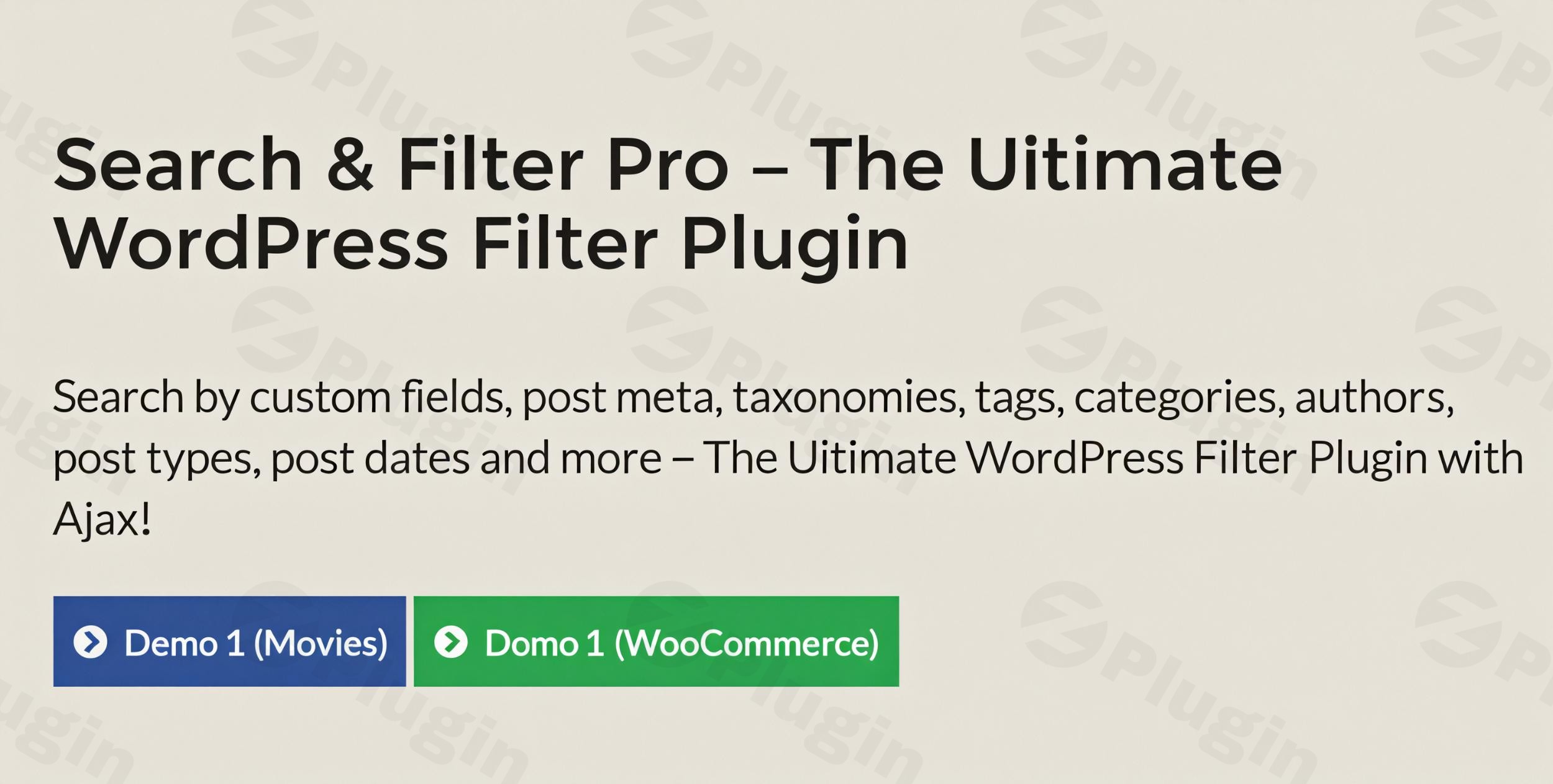 search filter pro ultimate wordpress filter plugin plugin - Download the Best WordPress Plugins in One Place​