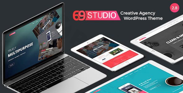 sixtyninestudio creative agency wordpress theme plugin - Download WordPress Themes in One Place​