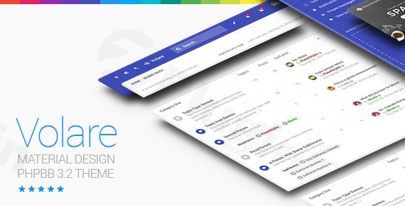 volare material design phpbb 3 3 theme plugin - Download WordPress Themes in One Place​