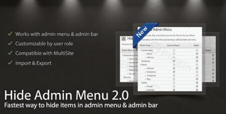 WordPress Hide Admin Menu Plugin wordpress hide admin menu plugin plugin - Wordpress Hide Admin Menu Plugin