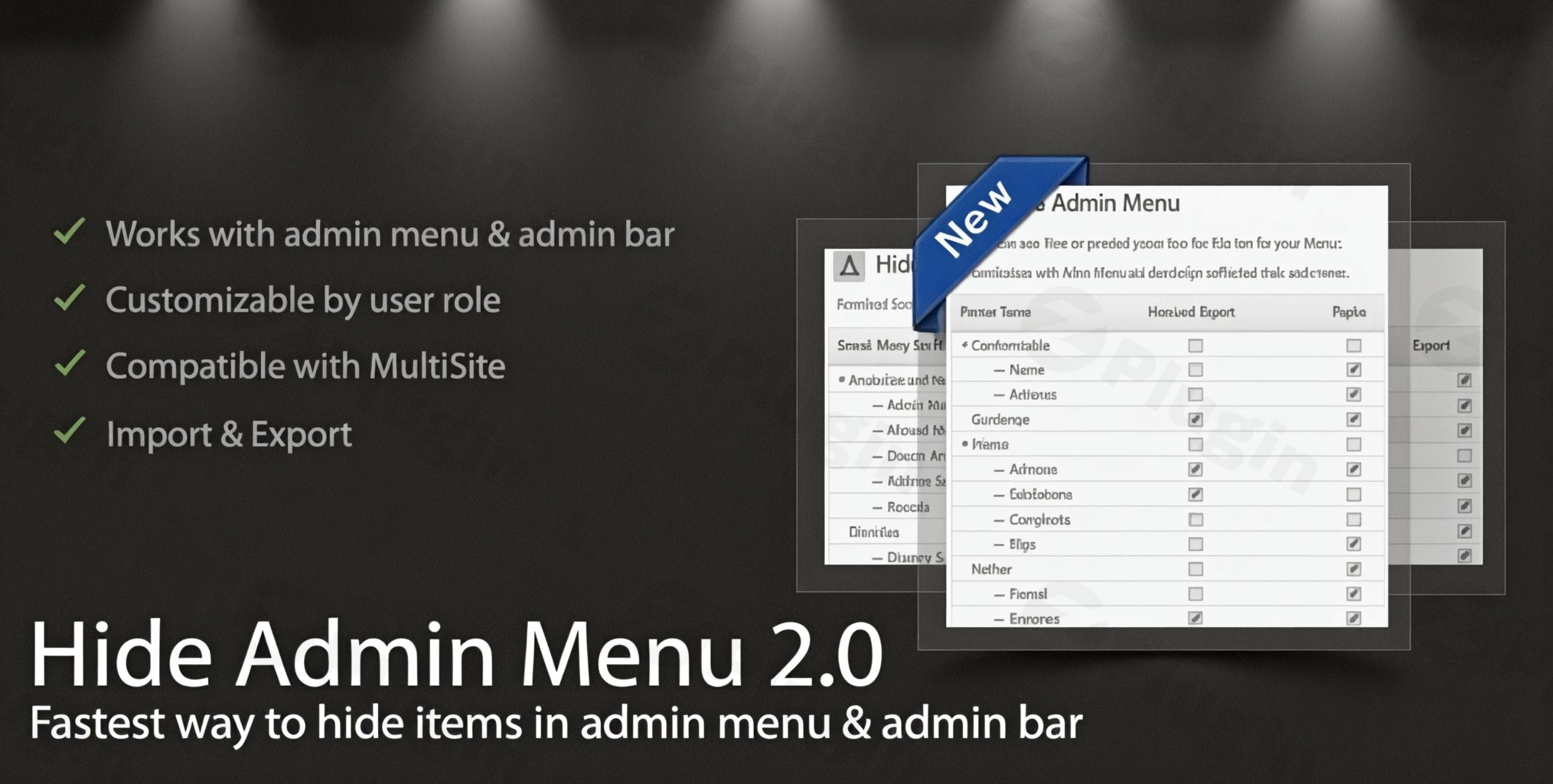 wordpress hide admin menu plugin plugin - Download the Best WordPress Plugins in One Place​