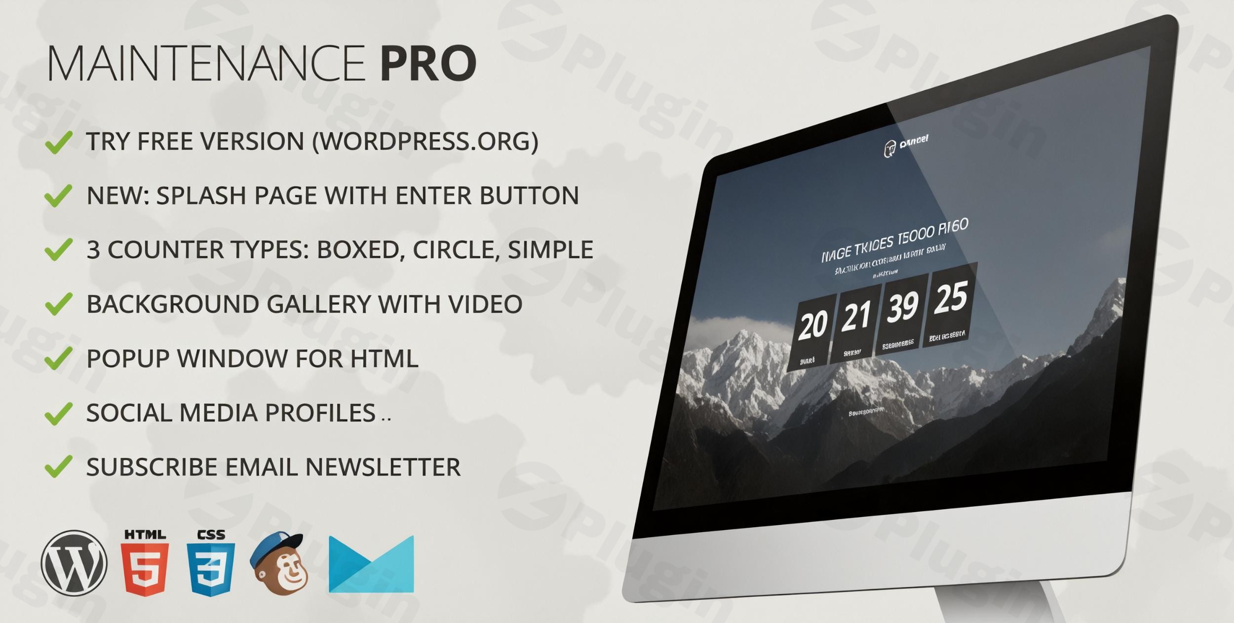 wp maintenance pro plugin - Download the Best WordPress Plugins in One Place​