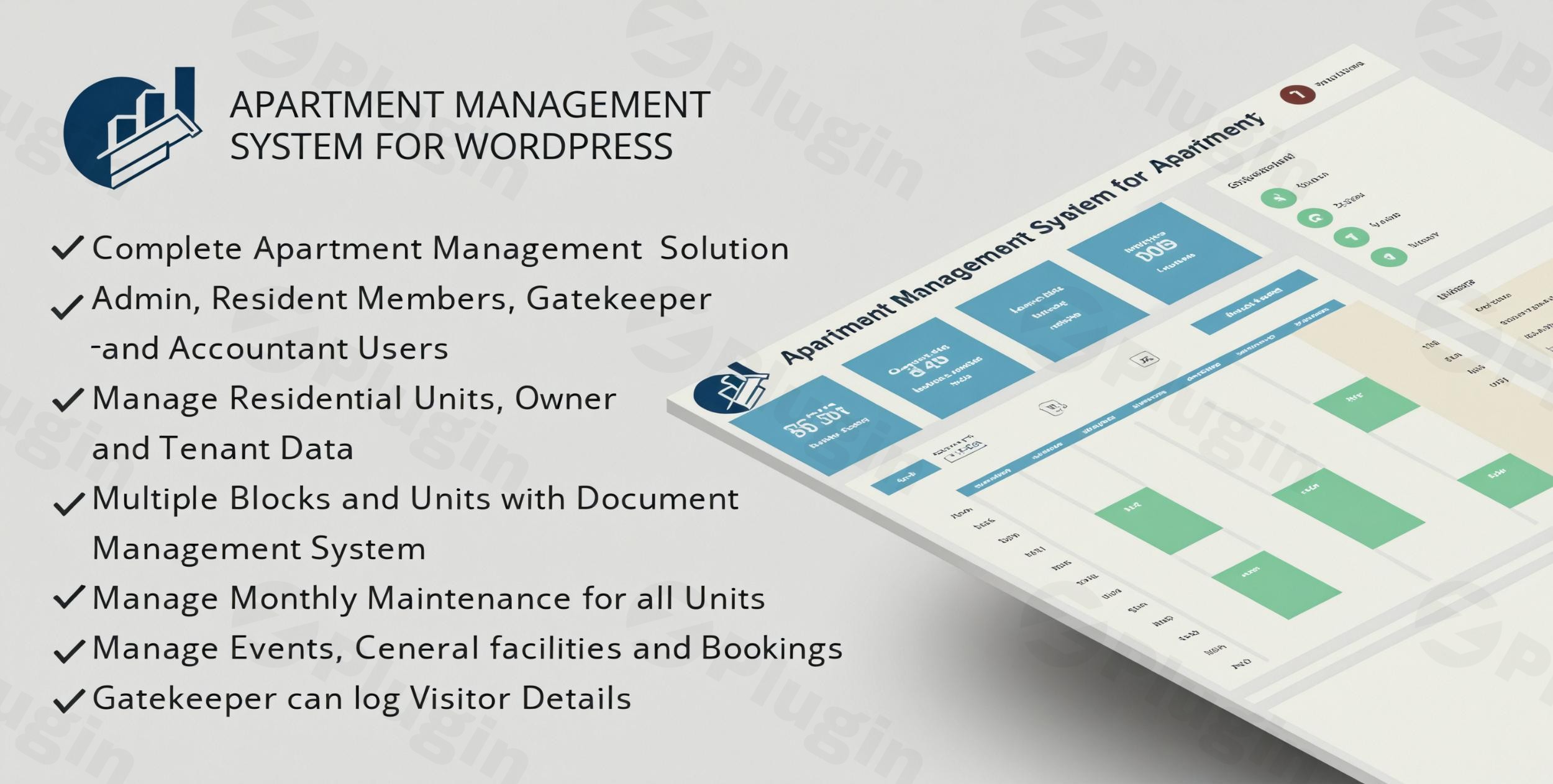 wpams apartment management system for wordpress plugin - Download the Best WordPress Plugins in One Place​