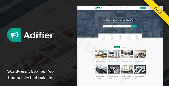 adifier classified ads wordpress theme plugin - Download WordPress Themes in One Place​
