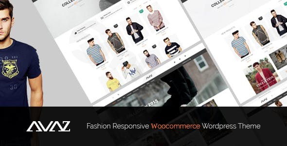 avaz fashion responsive woocommerce wordpress theme plugin - Download WordPress Themes in One Place​