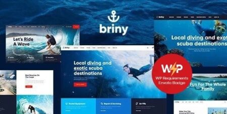 Briny | Scuba Diving & Water Sports WordPress Theme + Rtl briny scuba diving water sports wordpress theme rtl plugin - Briny | Scuba Diving & Water Sports Wordpress Theme + Rtl