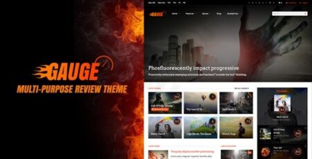 Gauge – Multi-purpose Review Theme gauge multi purpose review theme plugin - Gauge - Multi-purpose Review Theme