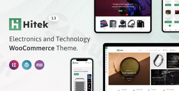 hitek electronics theme for woocommerce plugin - Download WordPress Themes in One Place​