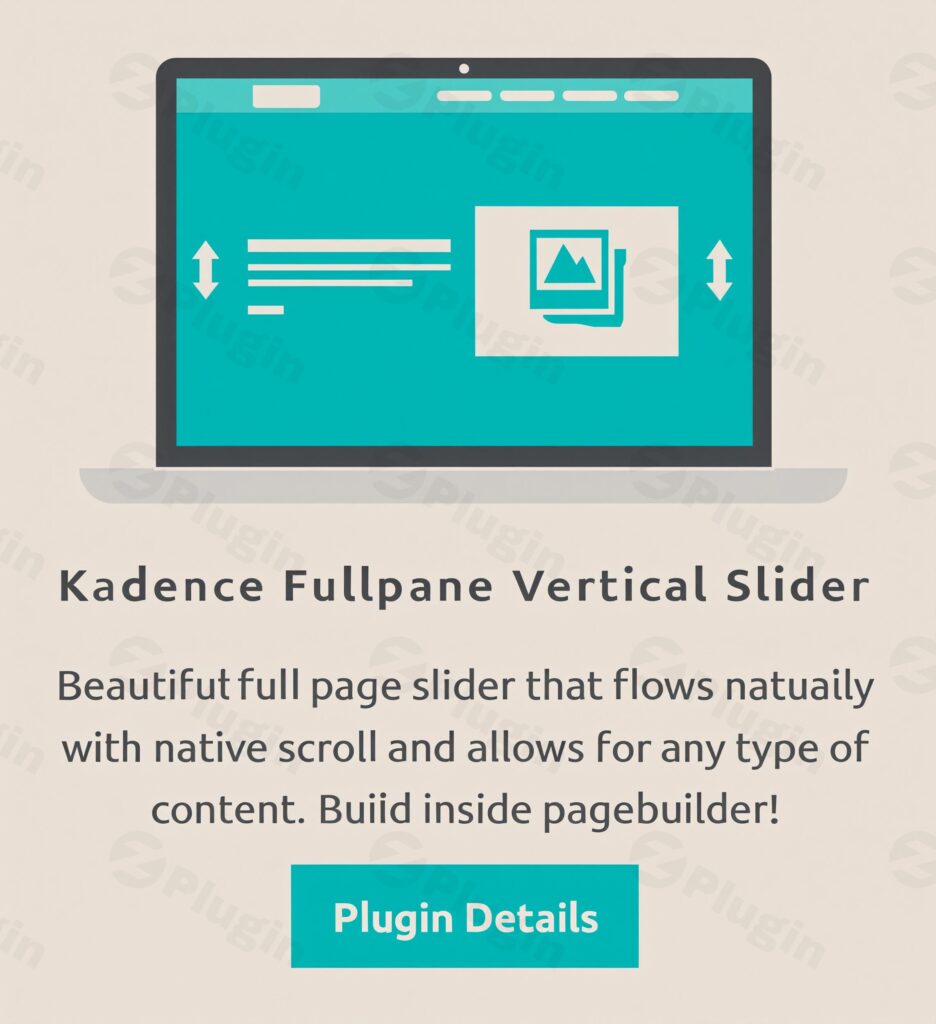 Download Kadence Fullpane Vertical Slider Plugin