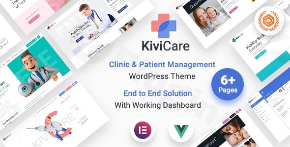 kivicare medical clinic patient management wordpress theme plugin - Download WordPress Themes in One Place​