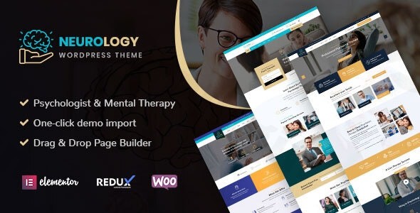 neurology psychology counseling wordpress theme plugin - Download WordPress Themes in One Place​