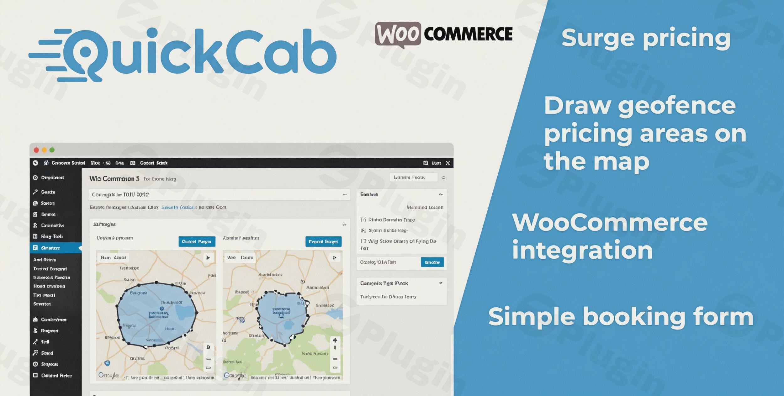 quickcab woocommerce taxi booking plugin plugin - Download the Best WordPress Plugins in One Place​