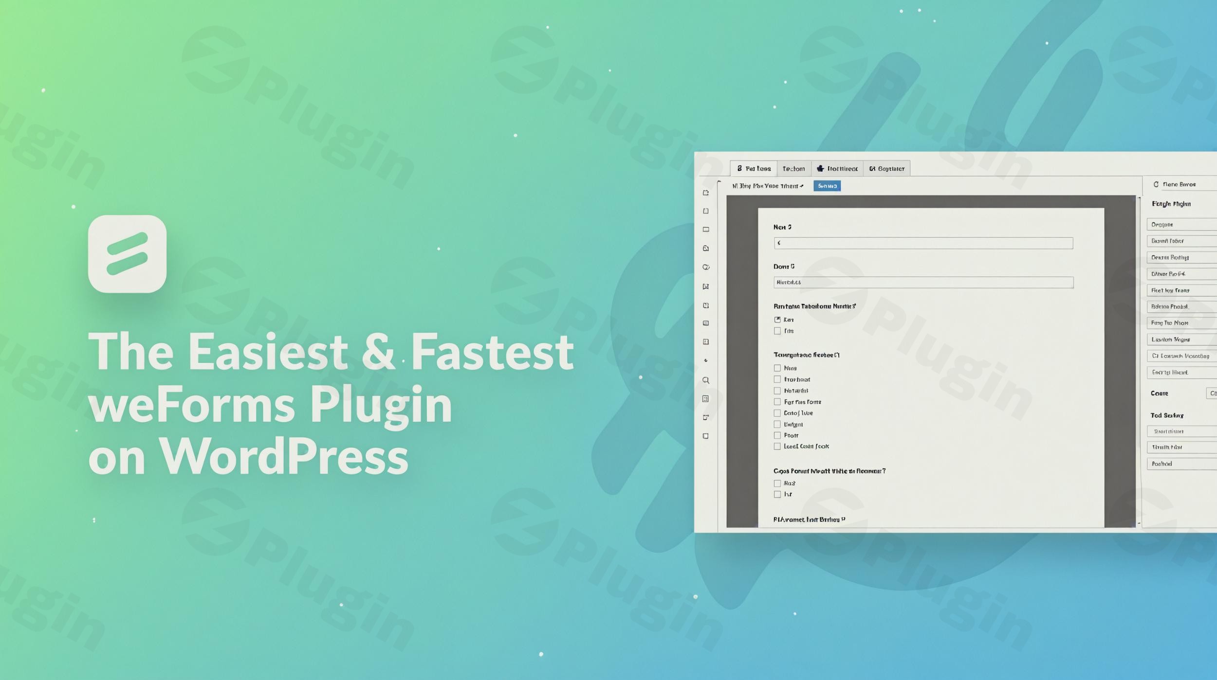 weforms fastest contact form plugin for wordpress by wedevs plugin - Download the Best WordPress Plugins in One Place​