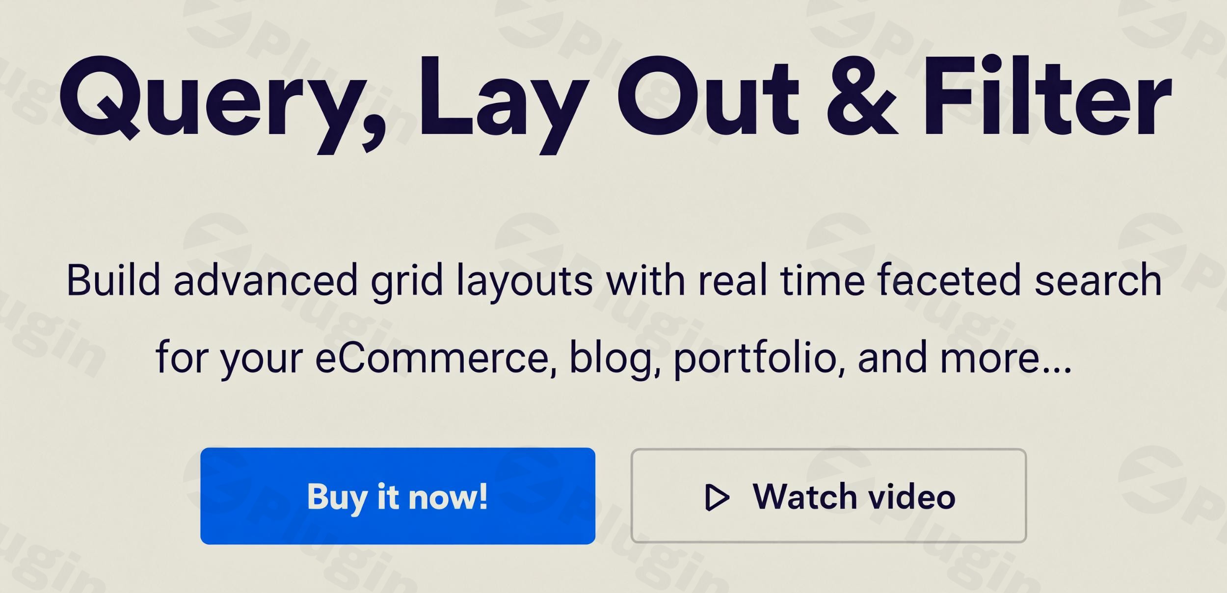 wp grid builder query lay out filter plugin - Download the Best WordPress Plugins in One Place​