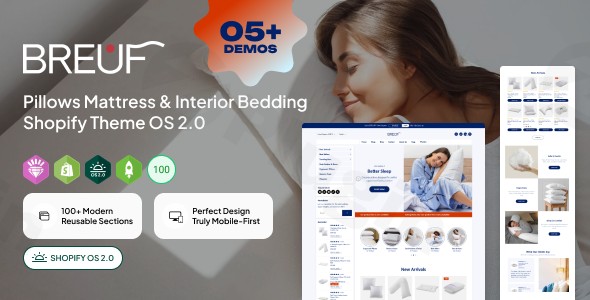 breuf pillows mattress interior bedding shopify theme os 2 0 plugin - Download the Best WordPress Plugins in One Place​
