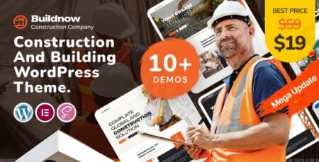 Buildnow – Construction & Building WordPress Theme buildnow construction building wordpress theme plugin - Buildnow - Construction & Building Wordpress Theme