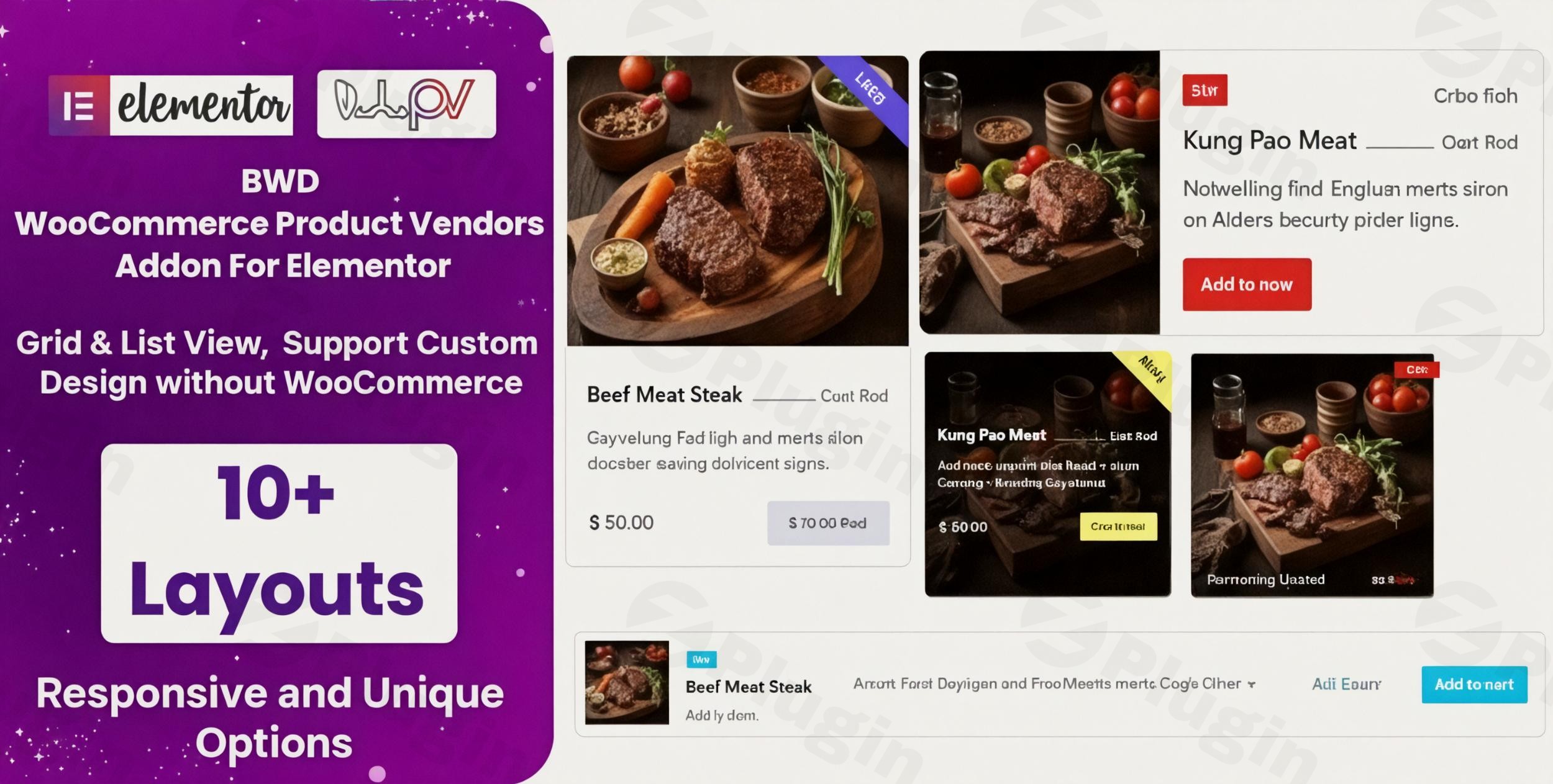 bwd woocommerce product vendors addon for elementor plugin - Download the Best WordPress Plugins in One Place​