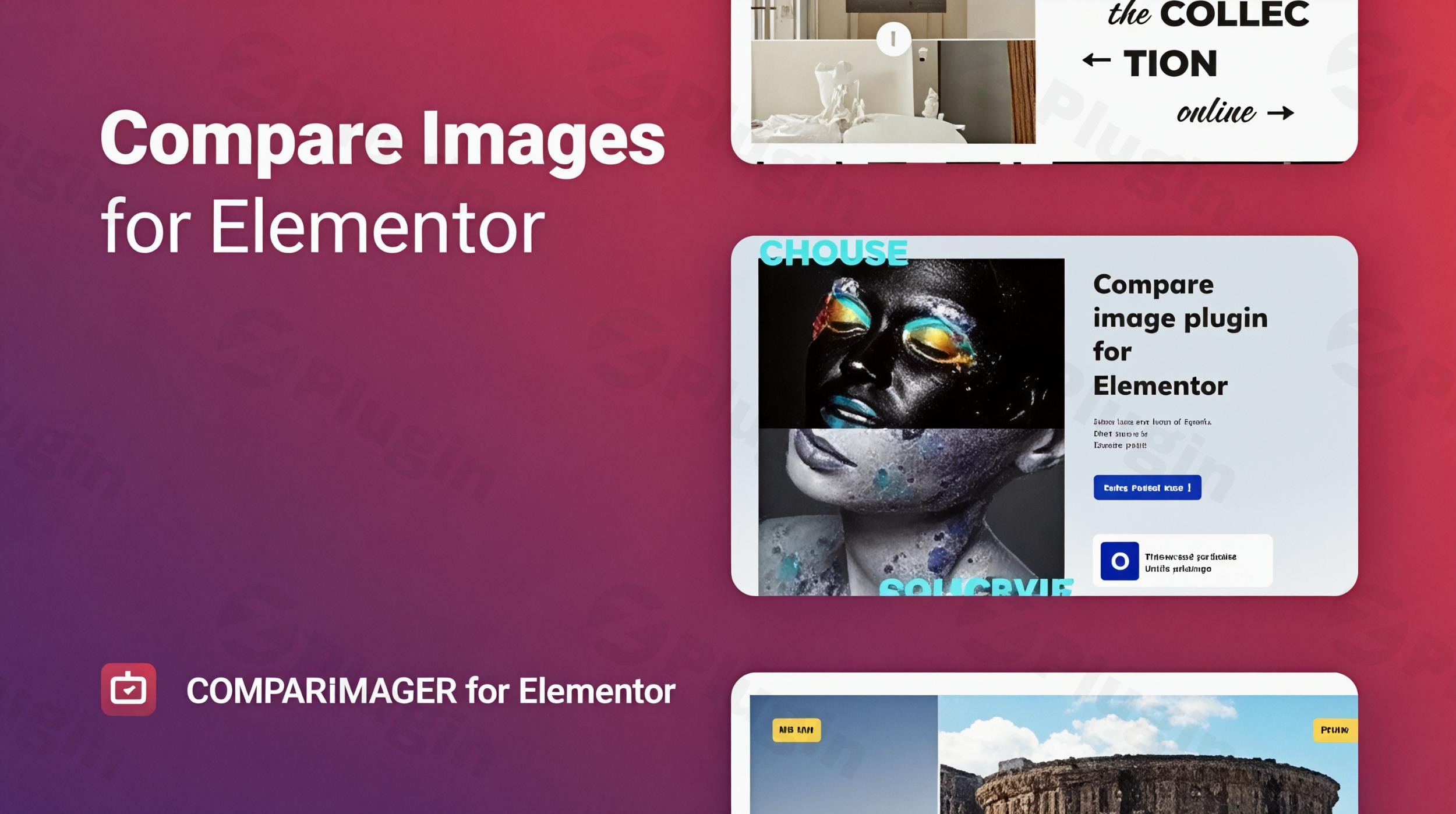 comparimager before and after image compare for elementor plugin - Download the Best WordPress Plugins in One Place​