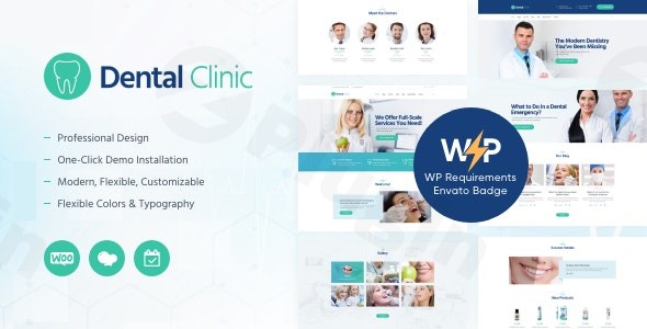 dental clinic medicine healthcare doctor wordpress theme plugin - Download WordPress Themes in One Place​
