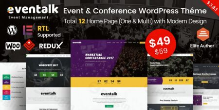 Evntalk – Event Conference WordPress Theme evntalk event conference wordpress theme plugin - Evntalk - Event Conference Wordpress Theme