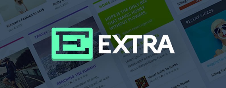 extra extra drag drop magazine wordpress theme plugin - Download WordPress Themes in One Place​