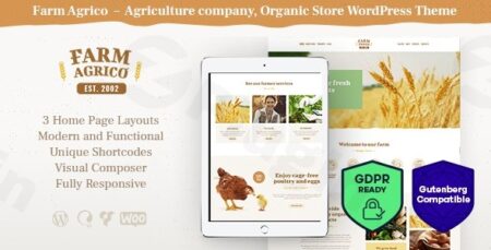 Farm Agrico – Agricultural Business Wp Theme farm agrico agricultural business wp theme plugin - Farm Agrico - Agricultural Business Wp Theme