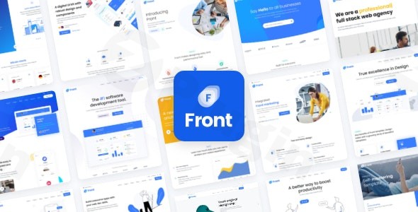 front multipurpose business wordpress theme plugin - Download WordPress Themes in One Place​
