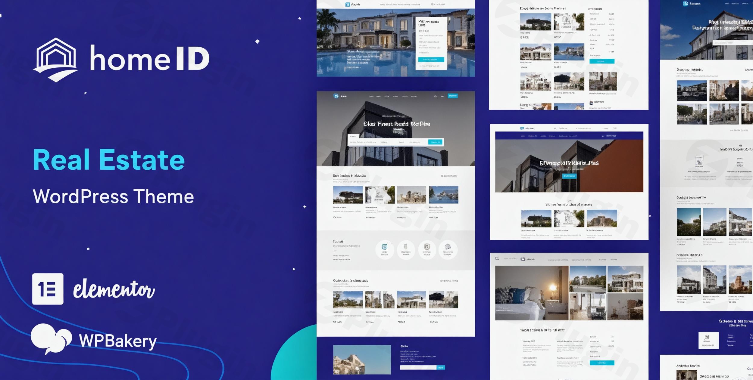 homeid real estate wordpress theme plugin - Download WordPress Themes in One Place​